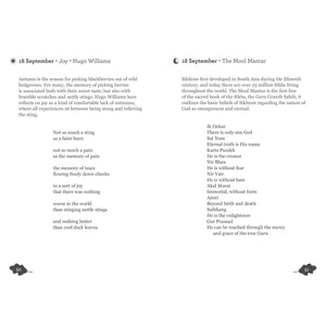 A Poem for Every Autumn Day Example Pages