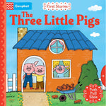 The Three Little Pigs Front Cover (Hardback)
