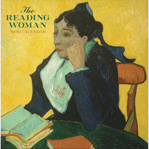 2026 Reading Woman Wall Calendar Front Cover