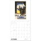 2026 England by Rail Wall Calendar; October pages