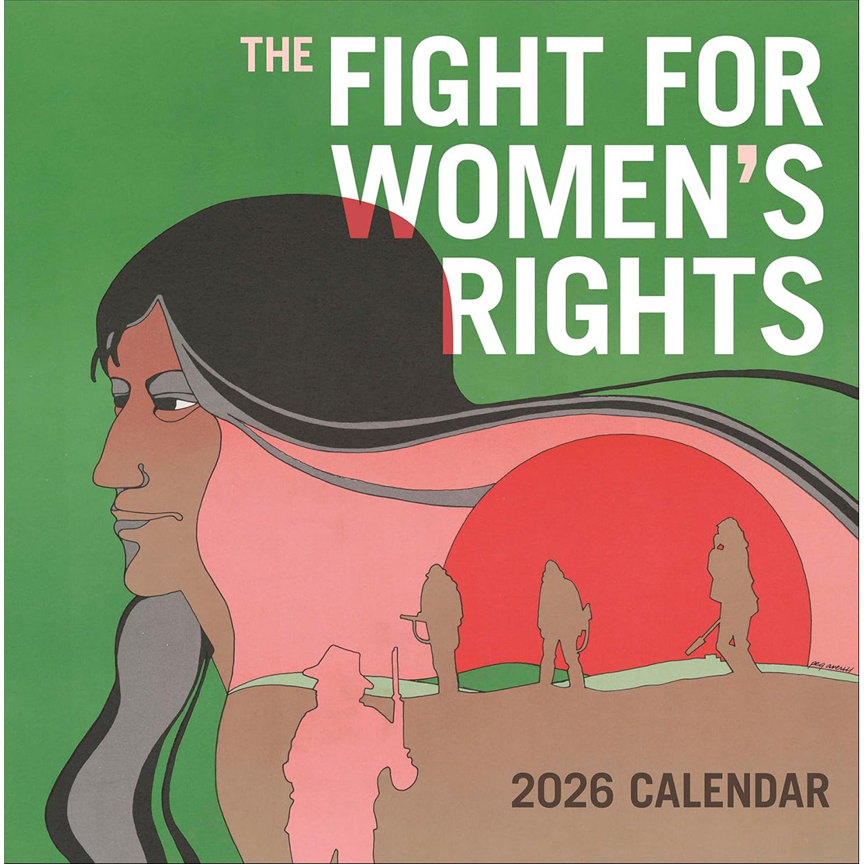 2026 Fight for Women's Rights Wall Calendar Front Cover