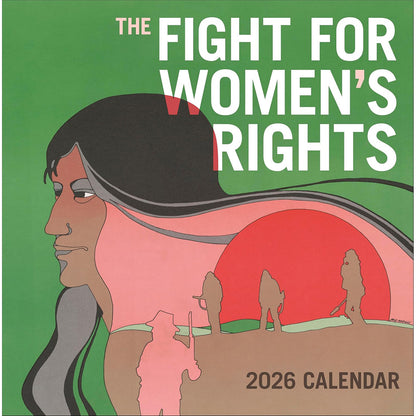 2026 Fight for Women's Rights Wall Calendar Front Cover