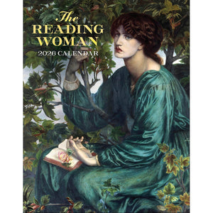 2026 Mini Reading Woman Calendar Front Cover