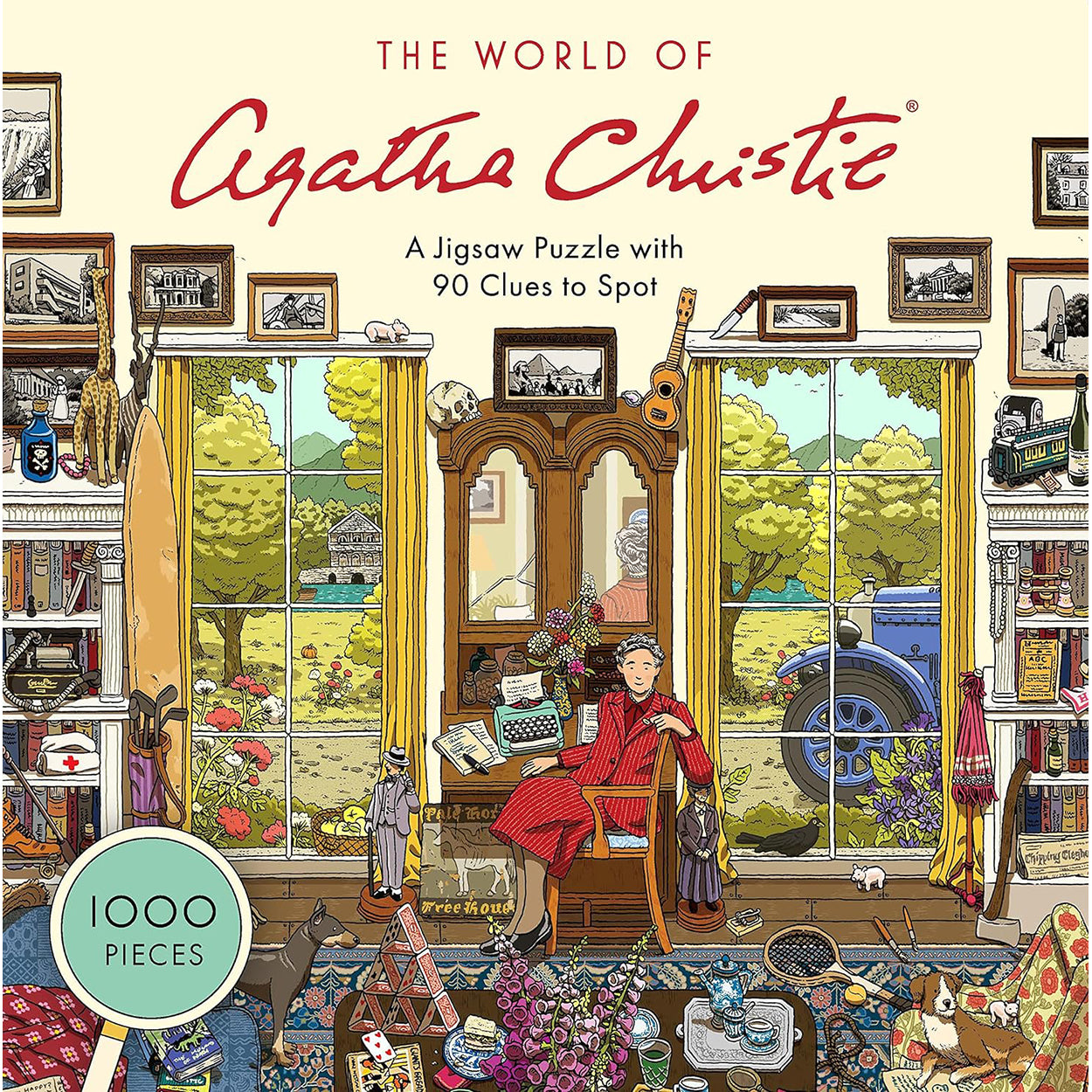 The World of Agatha Christie: 1000-piece Jigsaw