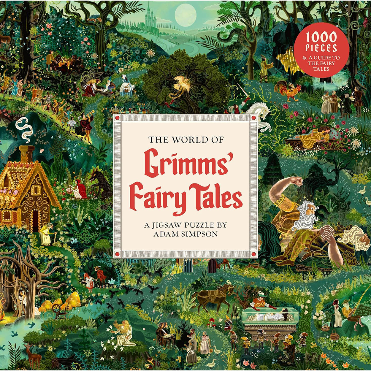 The World of Grimms Fairy Tales Jigsaw Puzzle