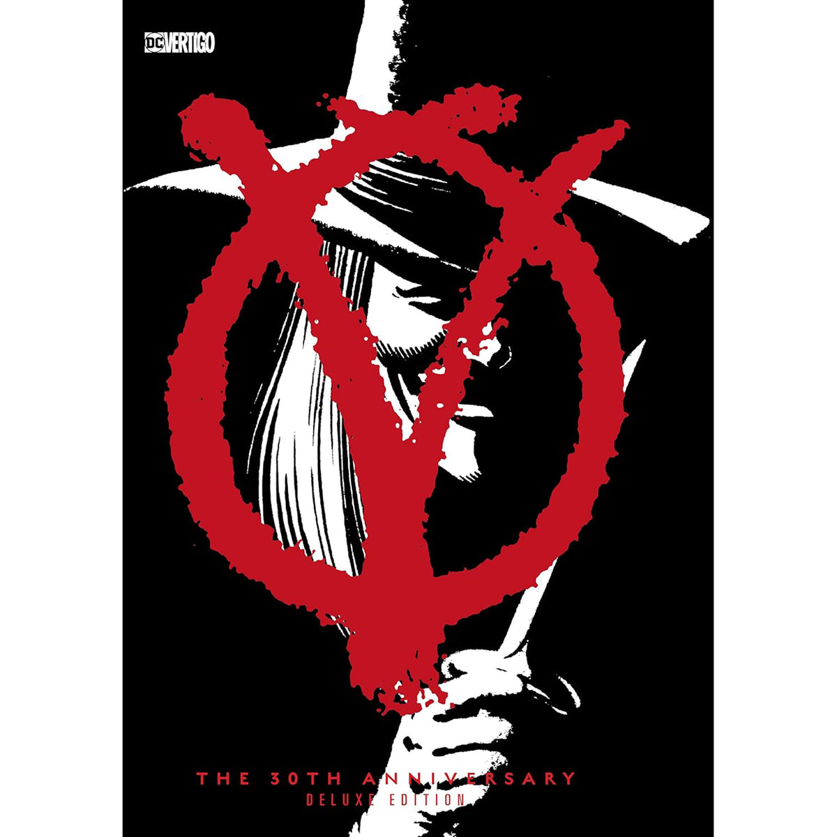 V for Vendetta 30th Anniversary Front Cover (Hardback)