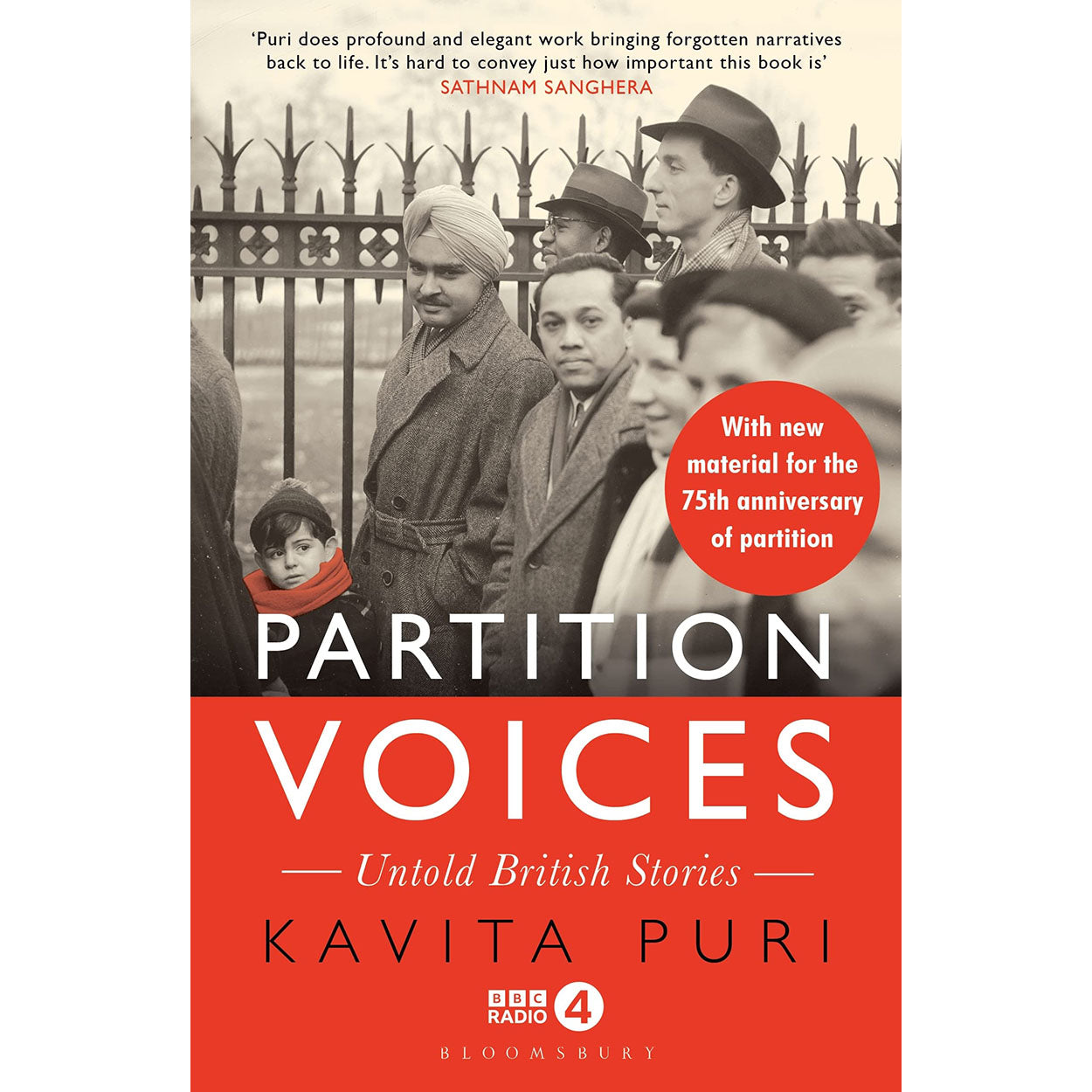 Partition Voices Front Cover (Paperback)