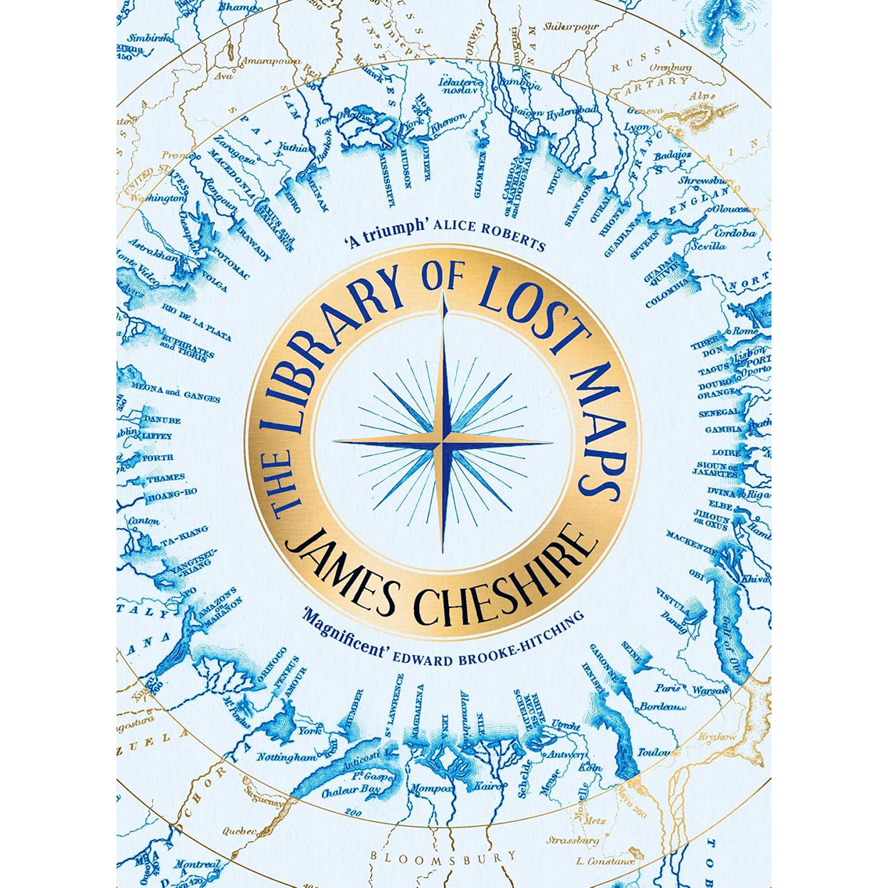 The Library of Lost Maps Front Cover (Hardback)