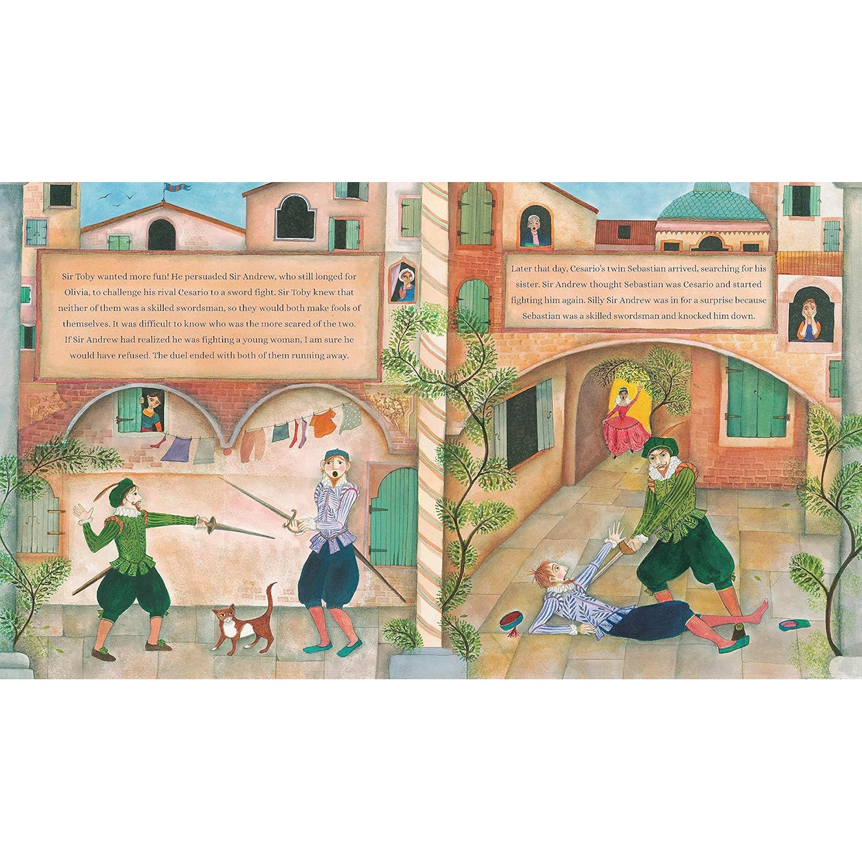 View of internal pages of Twelfth Night
