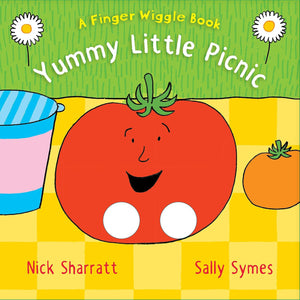Yummy Little Picnic: A Finger Wiggle Book Front Cover (Board Book)