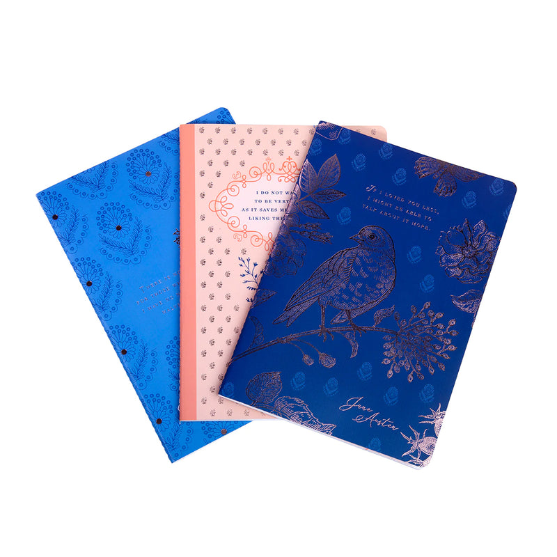 Jane Austen Sewn Notebook Collection