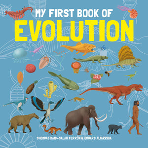 My First Book of Evolution Front Cover (Hardback)