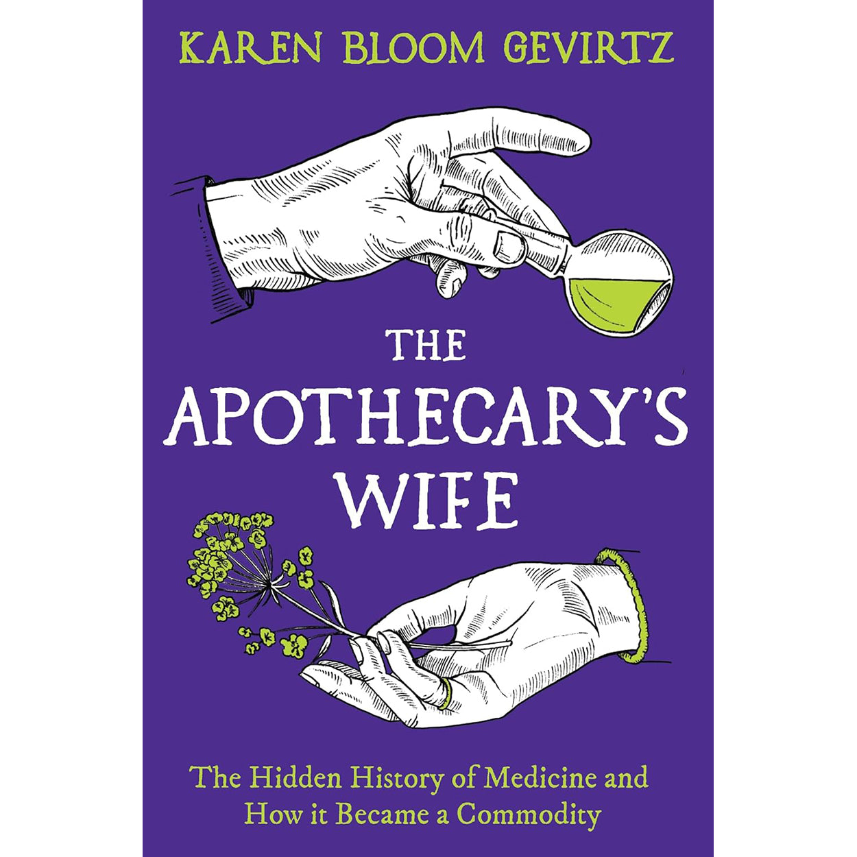 The Apothecary's Wife Front Cover (Hardback)