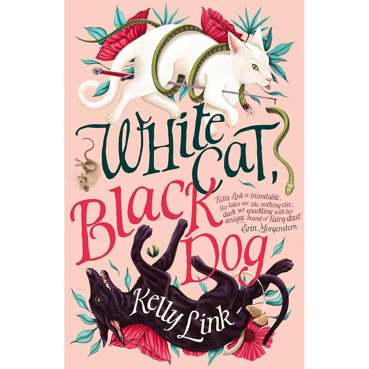 White Cat, Black Dog Front Cover (Paperback)