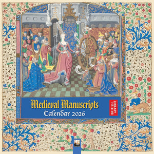 2026 Medieval Manuscripts Wall Calendar Front Cover