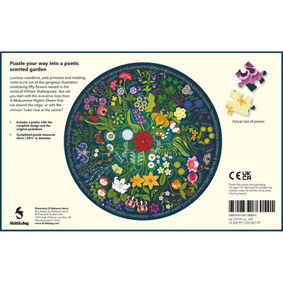 Shakespeare's Flowers Jigsaw Puzzle