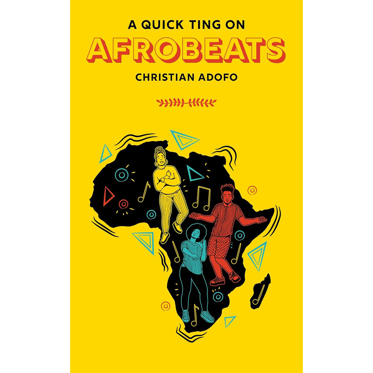 A Quick Ting on Afrobeats Front Cover (Paperback)