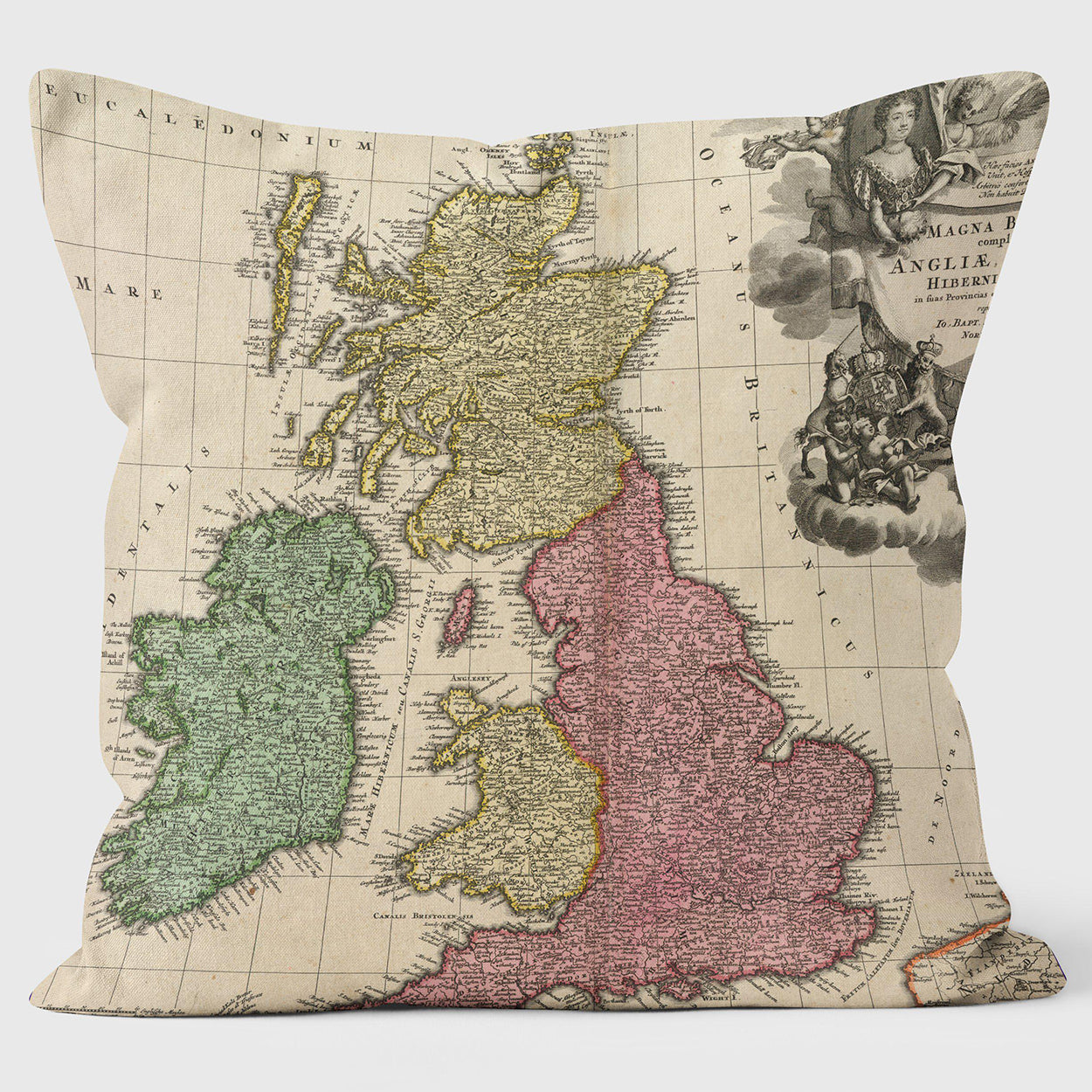 1707 Map of Britain and Ireland