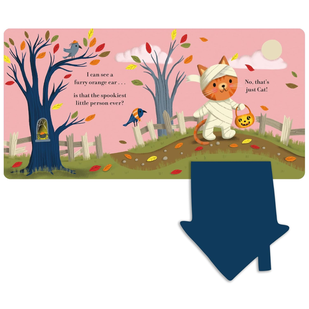 
Who's Spooky?: A Halloween Book With Soft Flaps and a Mirror! - Soft Flaps (Board book)