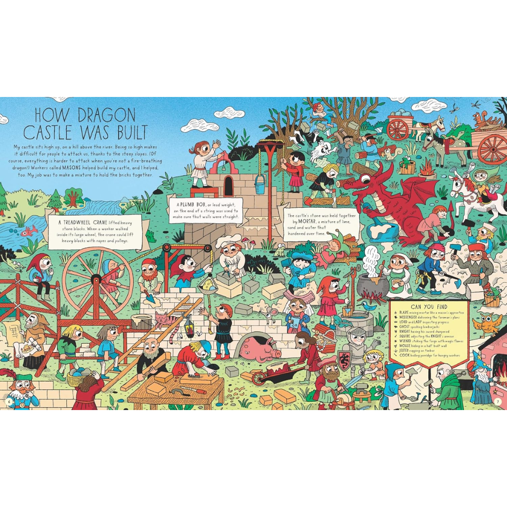 Where's Dragon in His Castle?: A Search and Find Back in Time (Where in Time?) Hardcover – 22 Jan. 2026
by David Macphail (Author), Mariana Ruiz Johnson (Illustrator)