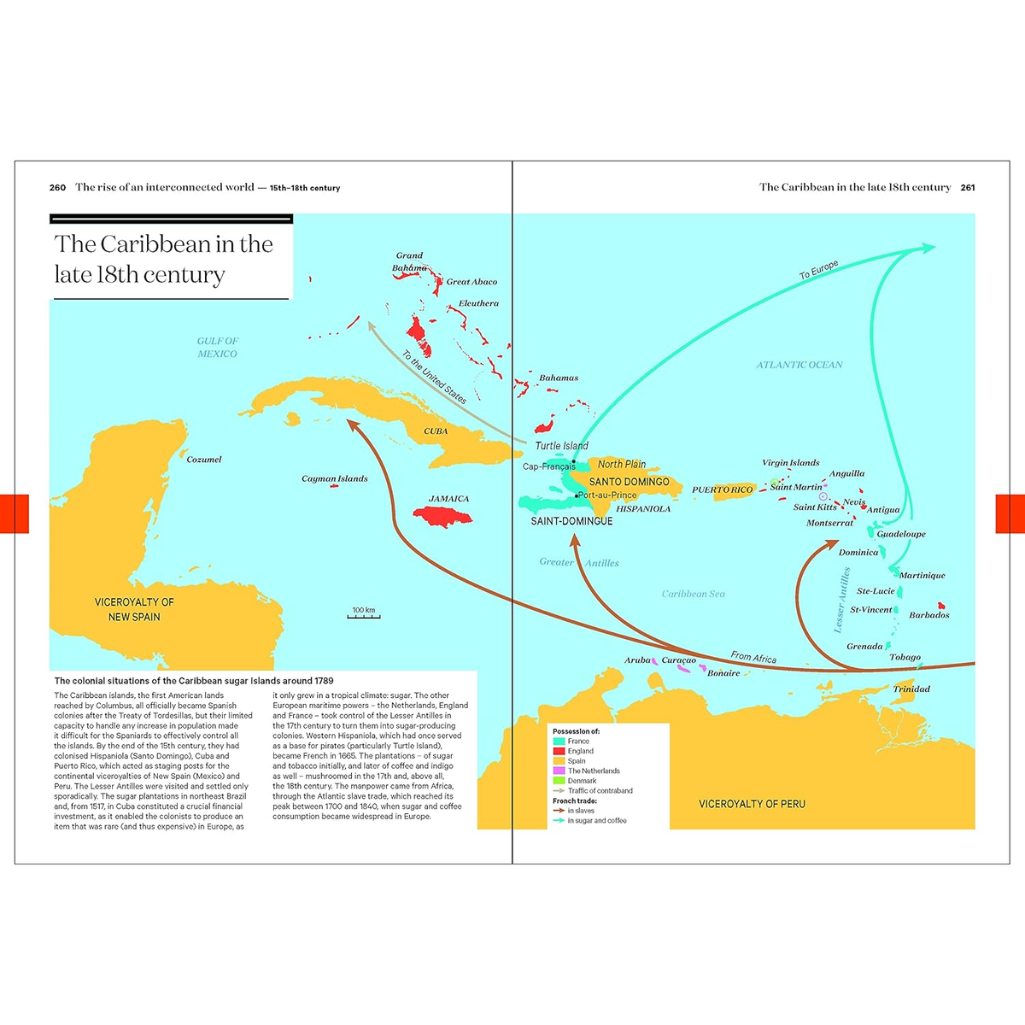 A History of the World in 500 Maps (Hardback) Internal Spread