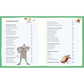 Table of contents from a book on writing with illustrations and text.
