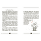Book pages with text and illustrations on a white background