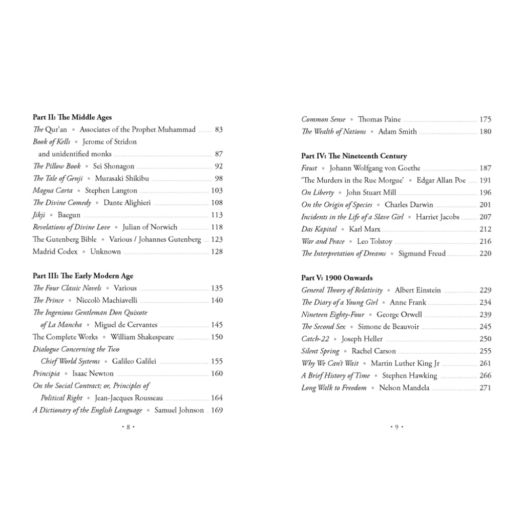 Page from a book with text and chapter titles on a white background