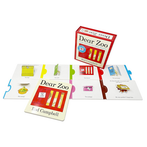 Dear Zoo Book and Lift-the-Flap Jigsaw Puzzle inside spread