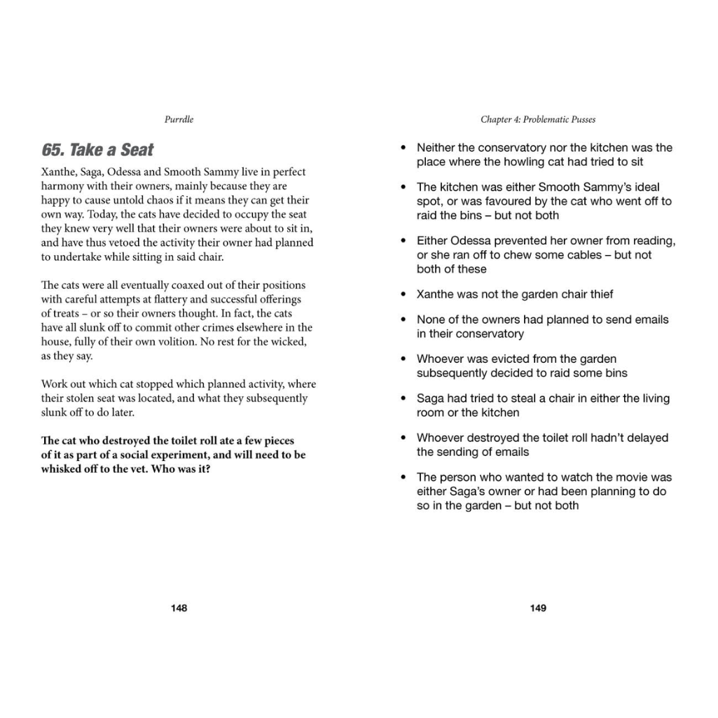 Text page from a book with narrative and numbered points on a white background