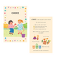 Educational book page about choices with illustrations and text.