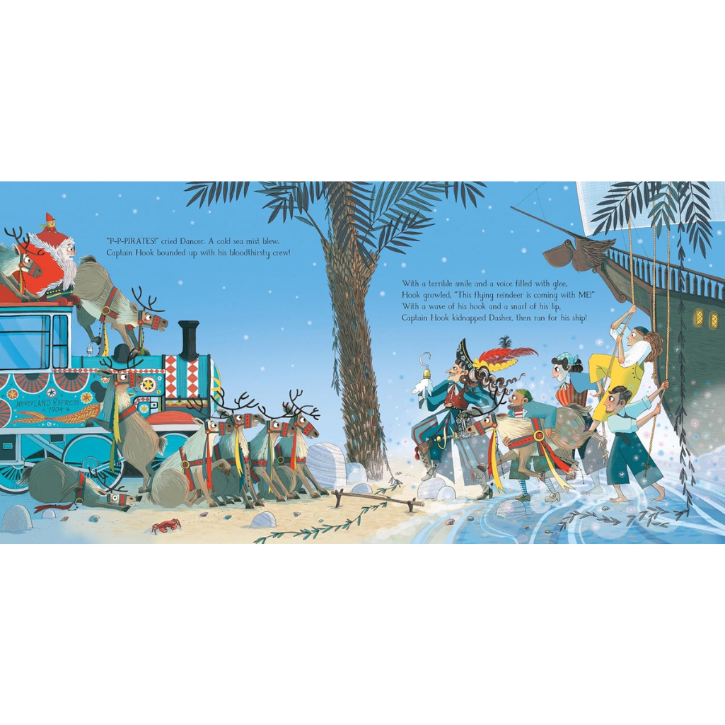 The Night Before Christmas in Neverland: An epic festive adventure and the perfect Christmas gift! Paperback – 16 Oct. 2025
by Carys Bexington (Author), Kate Hindley (Illustrator)