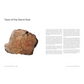 Ancient map on a stone slab with text titled 'Town of the Storm God' on a white background