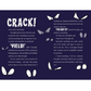 Text and illustrations from a children's book with a dark blue background