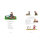 Illustrated children's book page with nursery rhyme text and graphics.