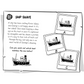 Illustration of a page from a book with a ship drawing and multiple-choice options.