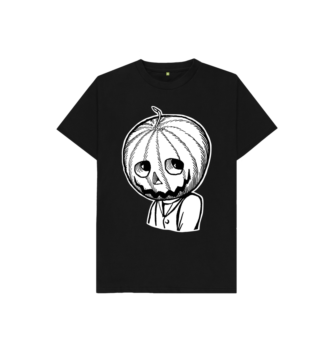 Black Jack Pumpkinhead in white Kids T-Shirt