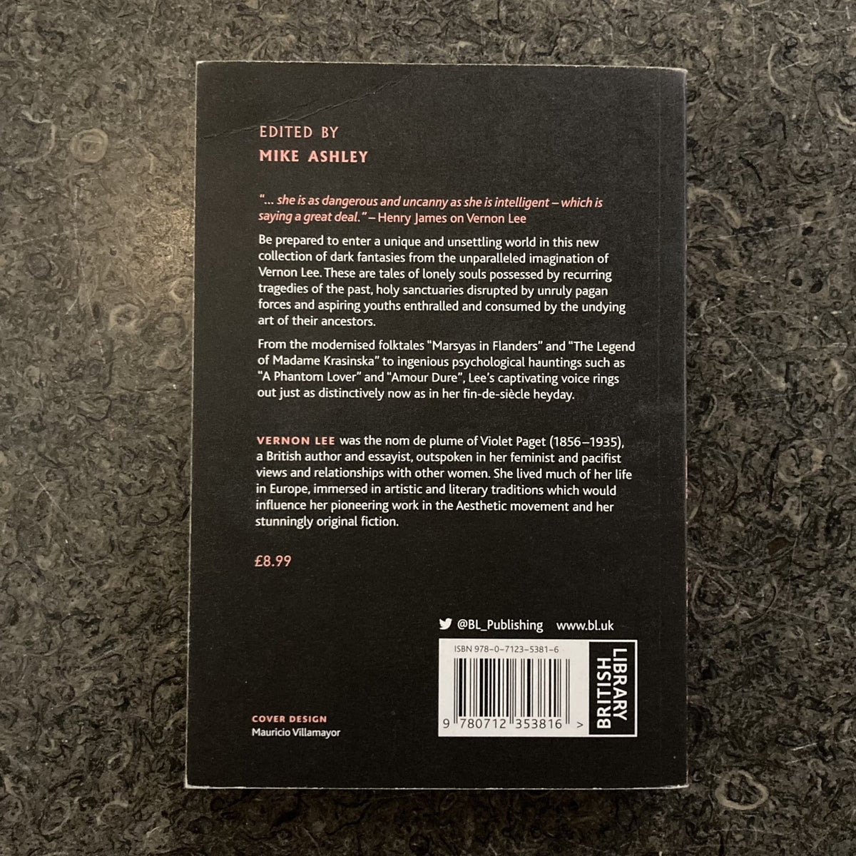 A Phantom Lover: and Other Dark Tales by Vernon Lee