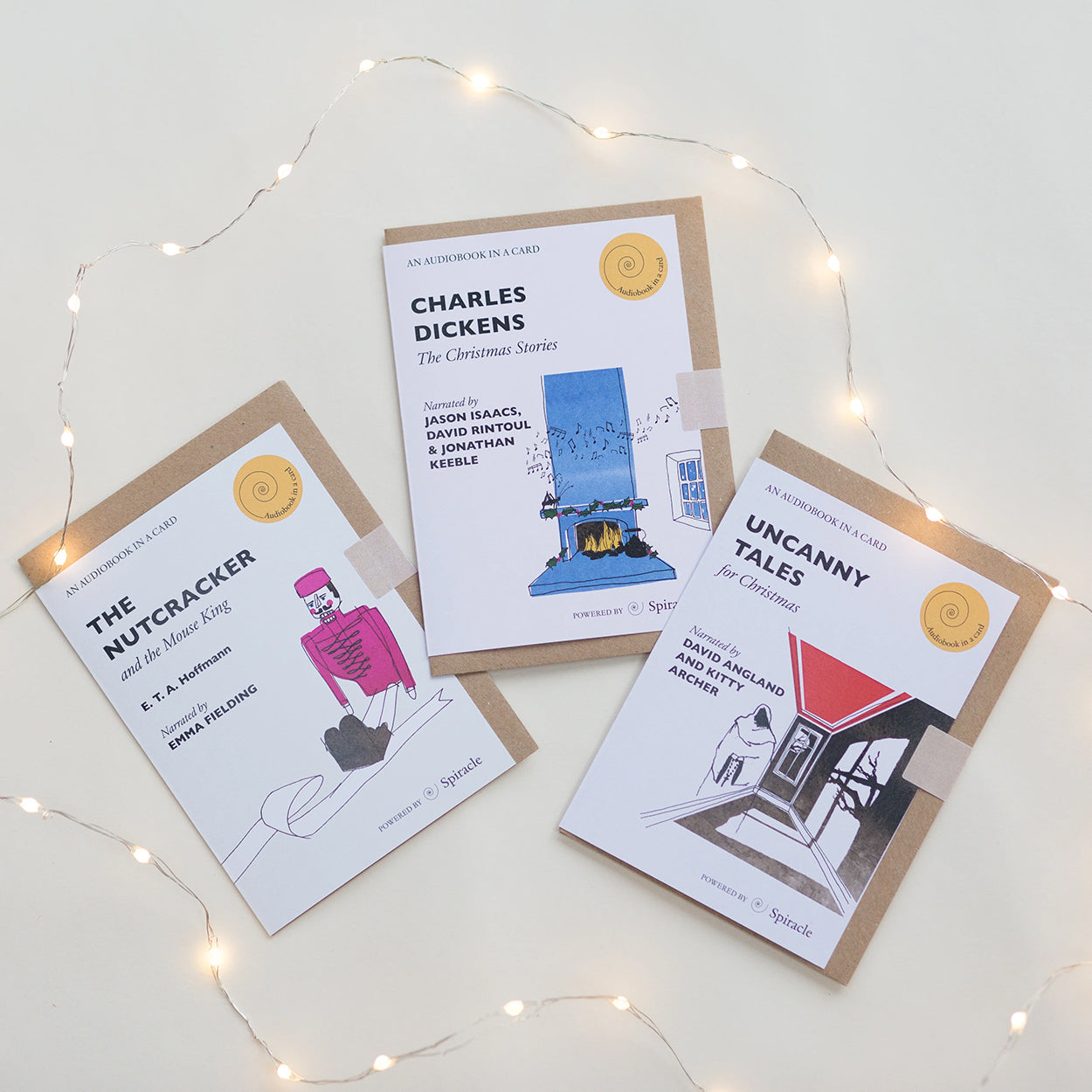 Audiobook In a Card: Charles Dickens Christmas Stories