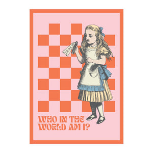 Alice's Adventures in Wonderland Tea Towel