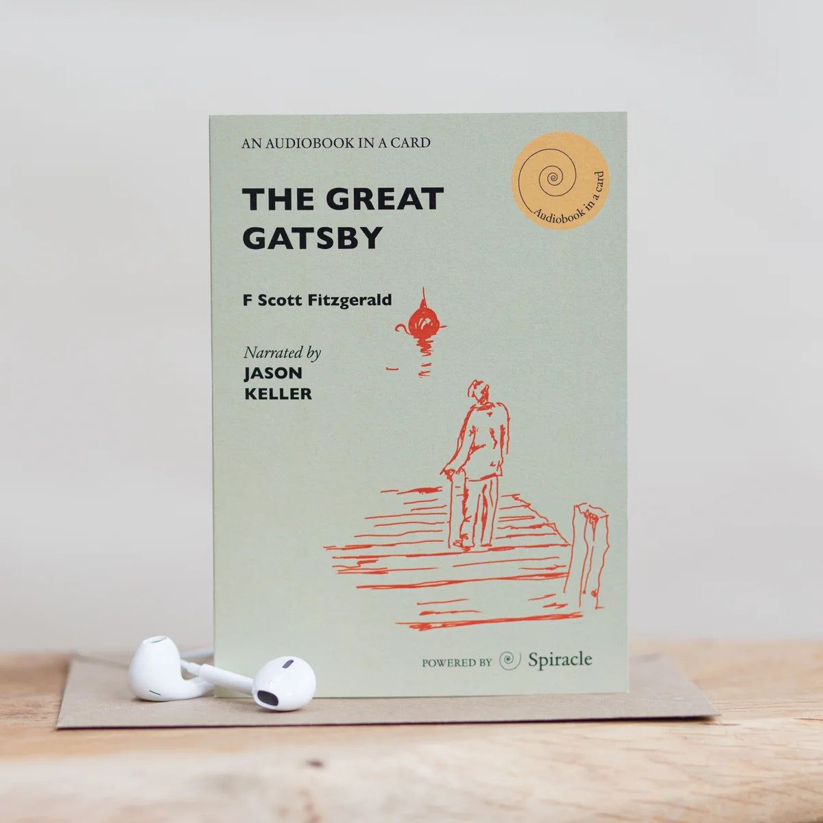 Audiobook In a Card: The Great Gatsby