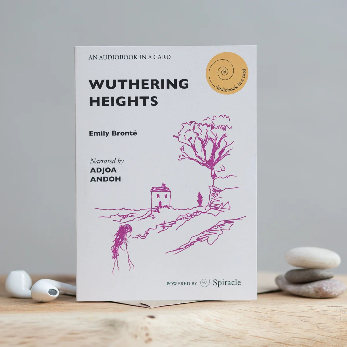 Audiobook In a Card: Wuthering Heights