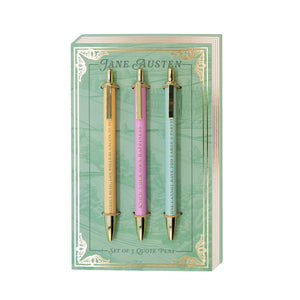 Jane Austen Pen Set
