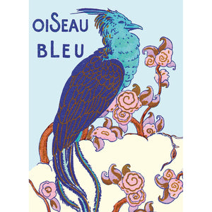Blue Bird Greetings Card