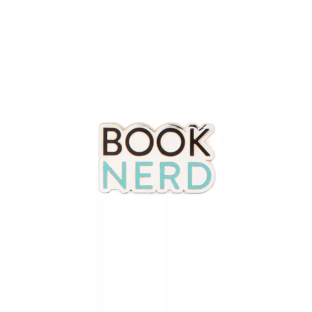 Book Nerd Enamel Pin