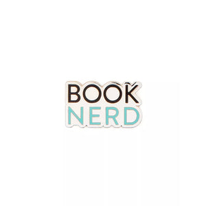 Book Nerd Enamel Pin