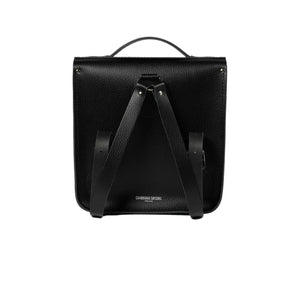 Small Portrait Backpack Harris Tweed Houndstooth