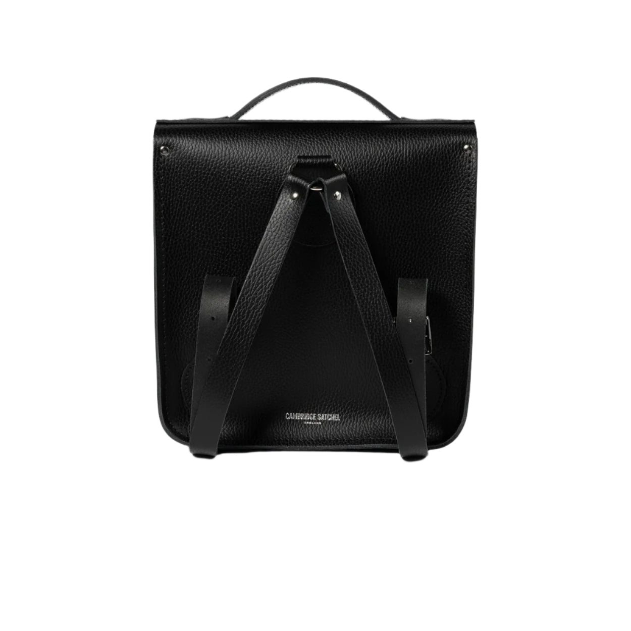 Small Portrait Backpack Harris Tweed Houndstooth