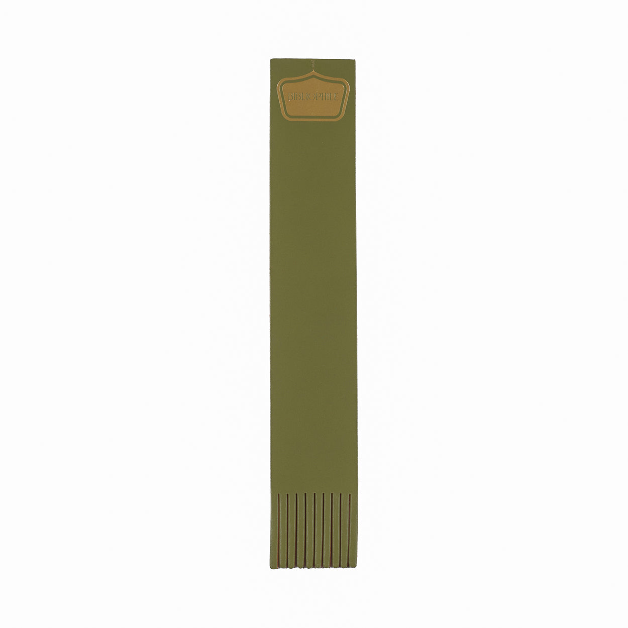 Bibliophile Leather Bookmark