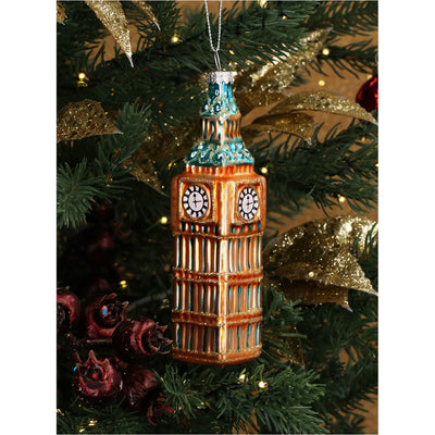 Big Ben Glass Decoration